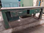 Zware oude smederij werkbank, Ophalen, Gebruikt, 170 cm of meer