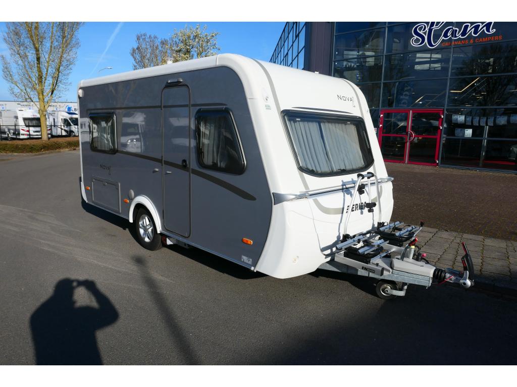 Eriba Nova Light 465 mover en panorama luifel, Caravans en Kamperen, Schokbreker, Standaardzit, Tot en met 3, Overige typen