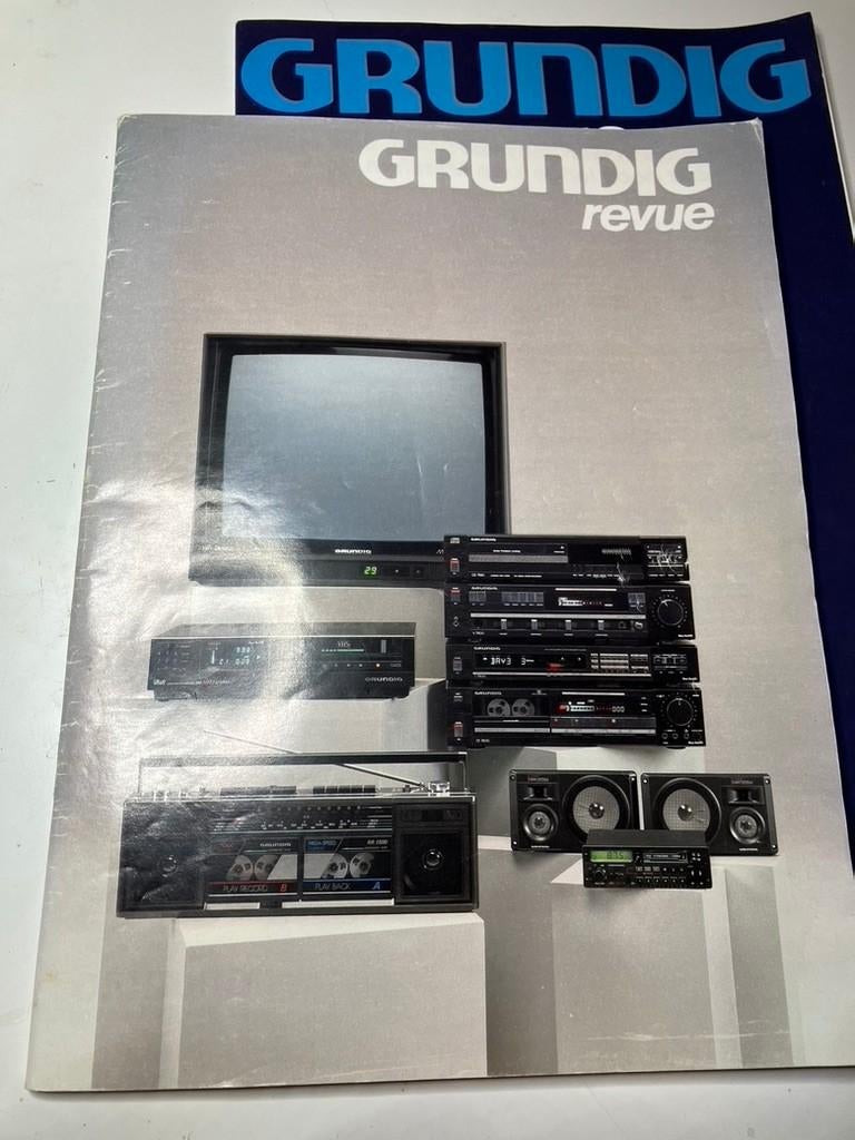 Grundig Revue 80/81 en 1986. , Gebruikt, Tuner of Radio, Overige merken, Losse componenten