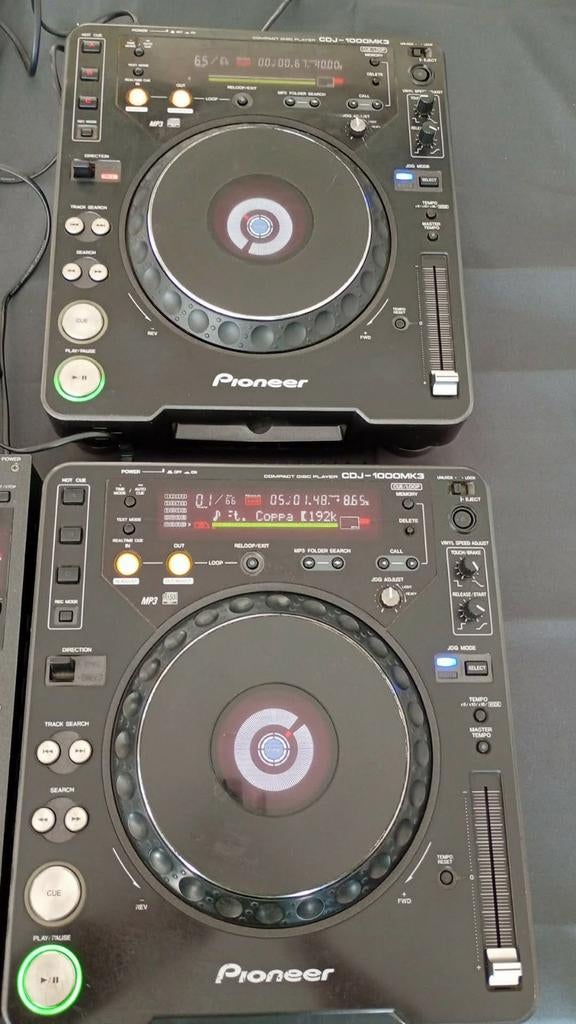 Pioneer CDJ-1000MK3 DJ-set (2 stuks), Muziek en Instrumenten, Dj-sets en Draaitafels, Ophalen of Verzenden