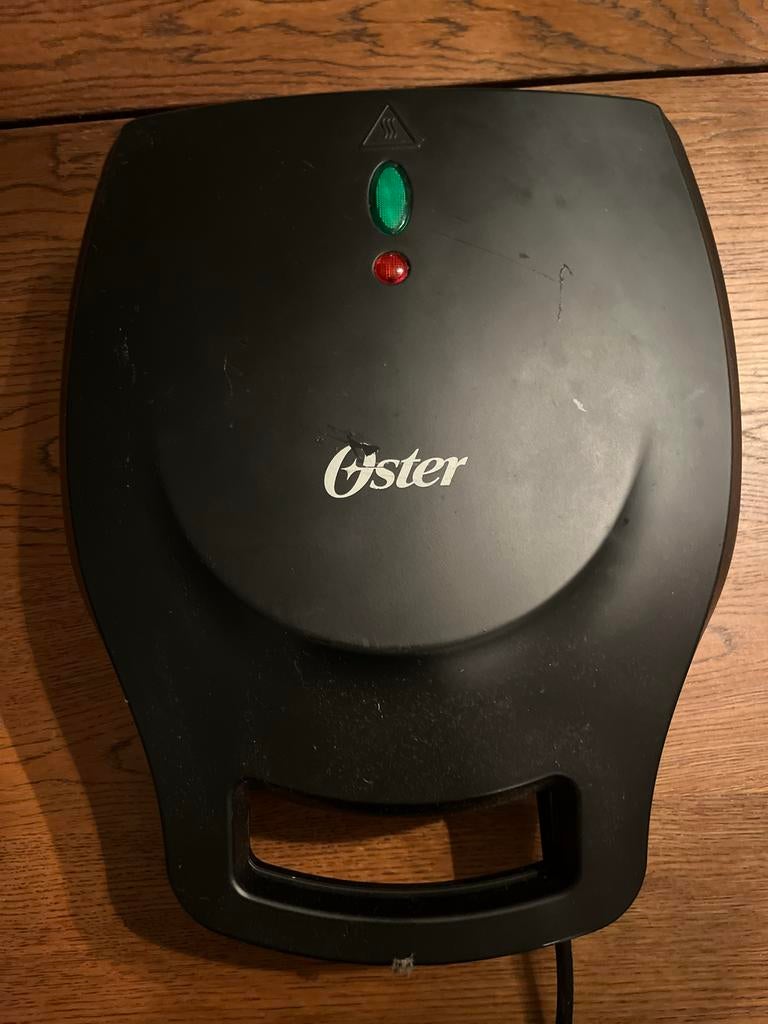 Oster Arepe- en Poffertjesmaker - Zo goed als nieuw!, Ophalen of Verzenden, Uitneembare platen, Zo goed als nieuw