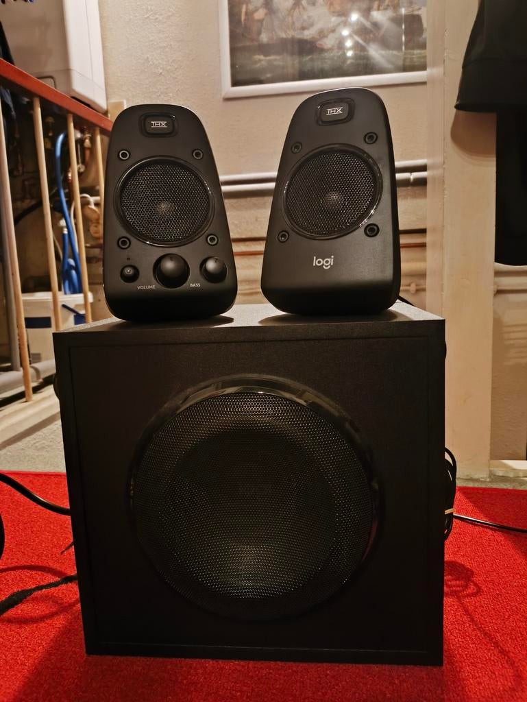 Logitech G623 THX 2.1 speakers, Computers en Software, Pc speakers, Ophalen, Zo goed als nieuw, Logitech, Creative