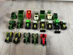 1:87 Siku verzameling Tractors met aanhangers 20 stuks, Ophalen of Verzenden, Zo goed als nieuw, Hijskraan, Tractor of Landbouw