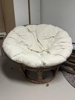 Rotan stoel LARGE   Atmosphera Fauteuil Papasan, Ophalen, Minder dan 75 cm, Stof, Zo goed als nieuw