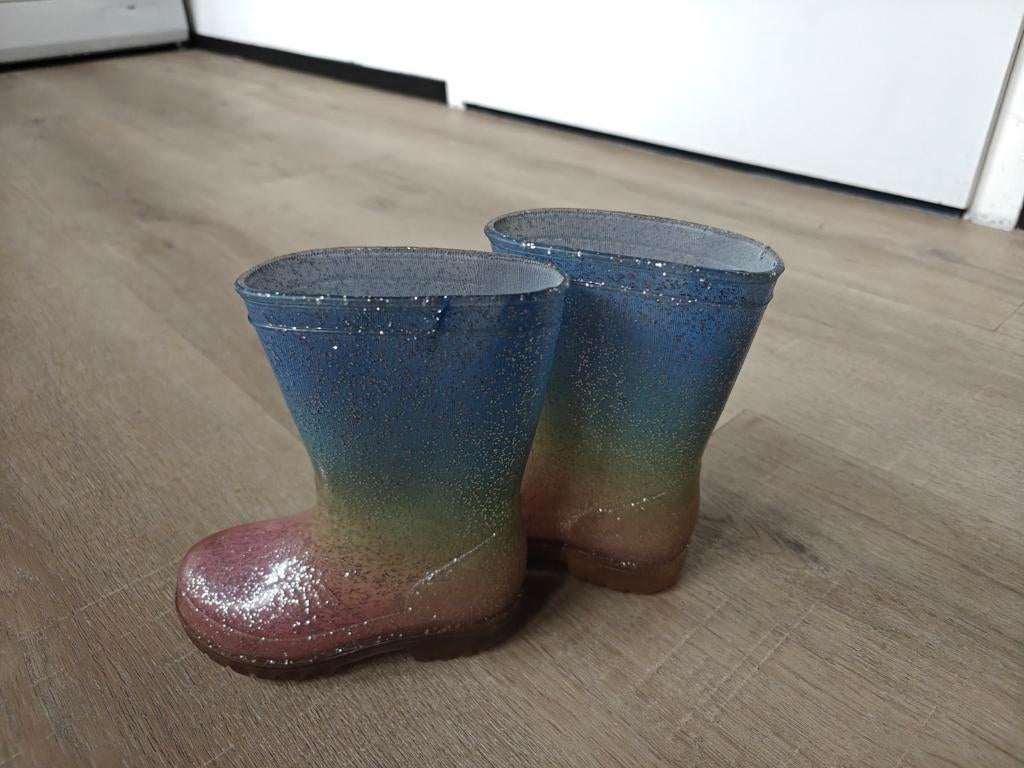 Regenlaarzen maat 24, Kinderen en Baby's, Kinderkleding | Schoenen en Sokken, Ophalen of Verzenden, Gebruikt, Meisje, Laarzen