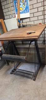 Antieke tekentafel, Ophalen, Gebruikt, 25 tot 50 cm, Rechthoekig