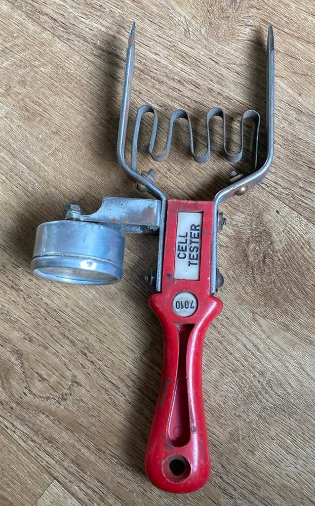 Accu cel tester, Ophalen, Gebruikt