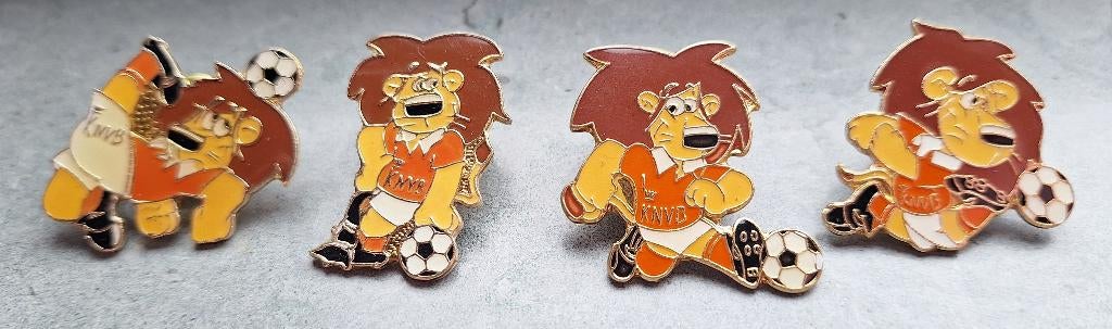 4 Dutchy pins, Verzamelen, Speldjes, Pins en Buttons, Ophalen of Verzenden, Zo goed als nieuw, Sport, Speldje of Pin