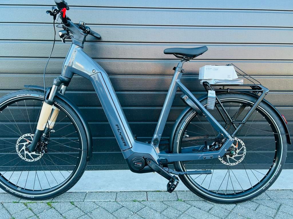 Nieuwe Flyer GoTour met nexus versnelingen bosch performance, Overige merken, Versnellingen, Zo goed als nieuw, 56 cm of meer