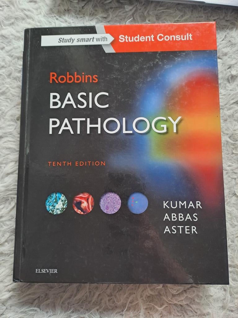 Robbins Basic Pathology - Tiende Editie, Boeken, Gelezen, Kumar, Abbas, Aster, Ophalen of Verzenden, WO