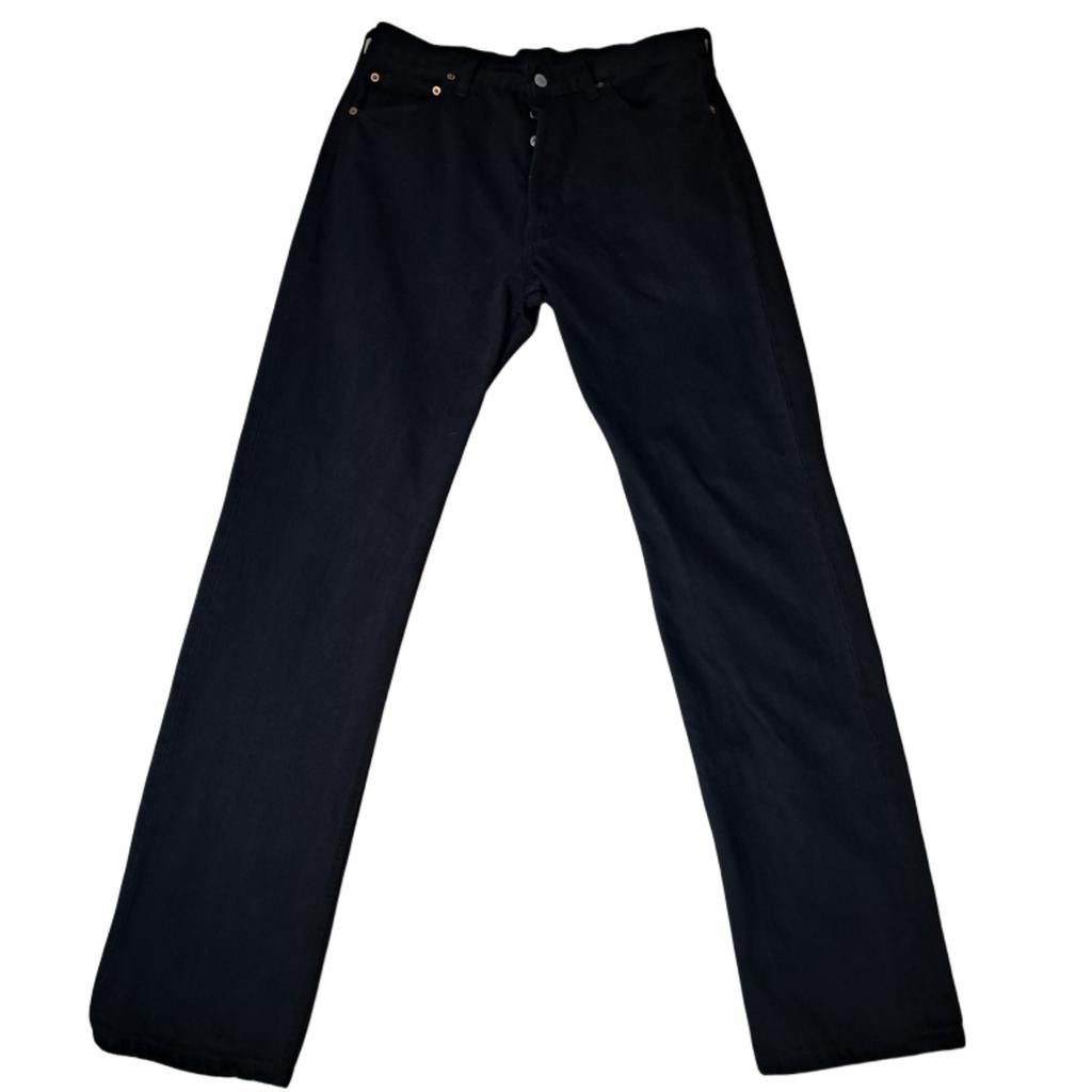 Vintage 90s Levi’s 501 Original Black 0165 – UK – W34, Zwart, Ophalen of Verzenden, Zo goed als nieuw, W33 - W34 (confectie 48/50)