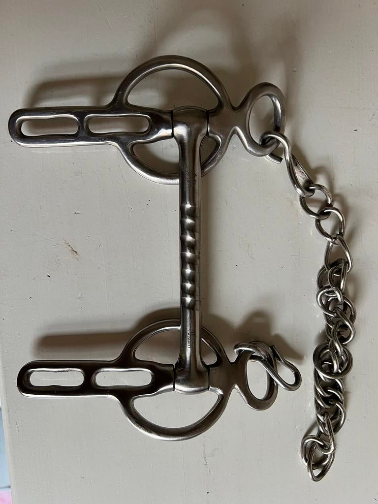 Super licht titanium liverpool bit voor kleine ponys, Dieren en Toebehoren, Ophalen of Verzenden, Zo goed als nieuw, Overige soorten