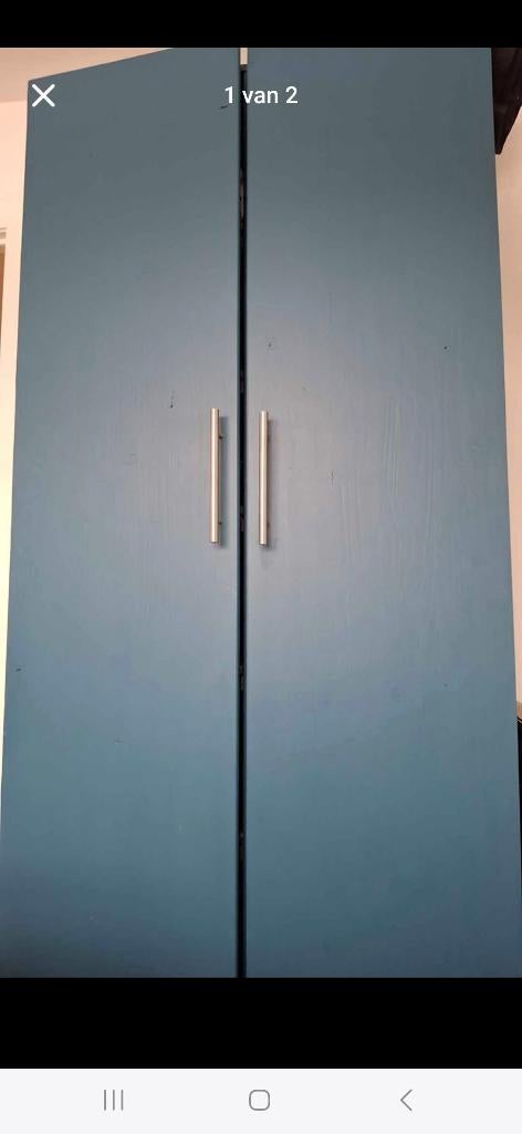 Blauwe kast, Ophalen