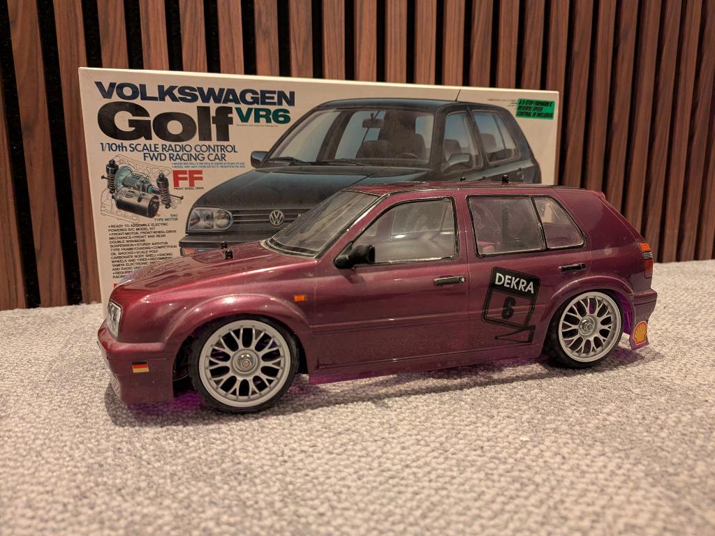 Tamiya Golf VR6 (nieuw), Nieuw, Schaal 1:10, Auto onroad, Ophalen