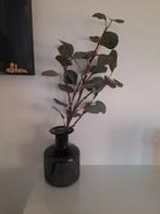 vaasje met groen, Ophalen of Verzenden, Minder dan 50 cm, Groen, Glas