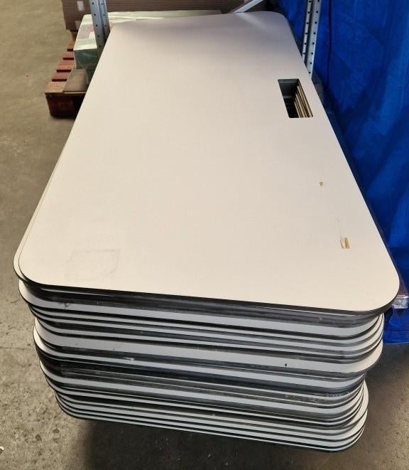 Trespa platen 35 stuks -152cm/68 cm minimaal, 10 mm dik, Doe-het-zelf en Verbouw, Platen en Panelen, Gebruikt, HPL, Minder dan 20 mm