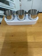 WMF verse kruiden planten rek wit hoogglans chroom nieuw, Ophalen, Nieuw