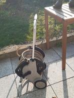 Tuinslanghaspel met circa 25 meter slang, Tuin en Terras, Ophalen of Verzenden