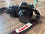Canon T50 spiegelreflexcamera met handleiding, Ophalen of Verzenden, Gebruikt, Spiegelreflex, Canon