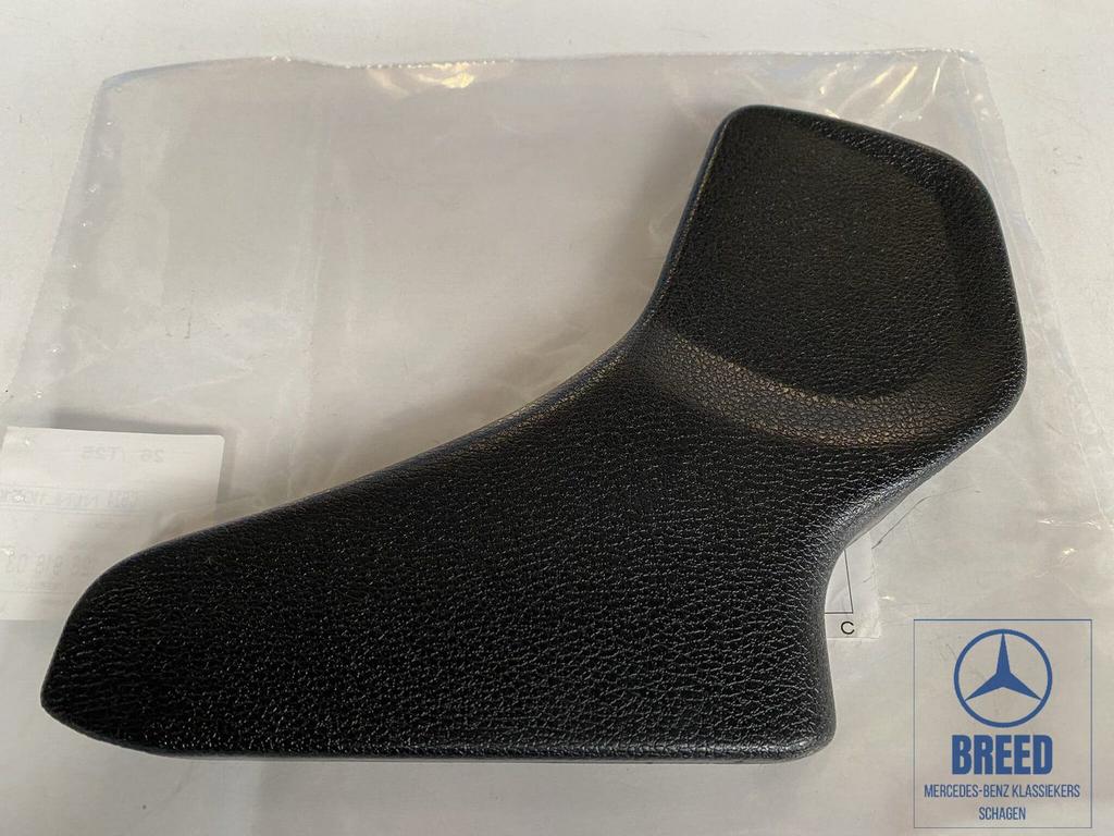 NOS afdekking bijrijdersstoel links zwart Mercedes W115 W116, Auto-onderdelen, -, Nieuw, Ophalen of Verzenden, -
