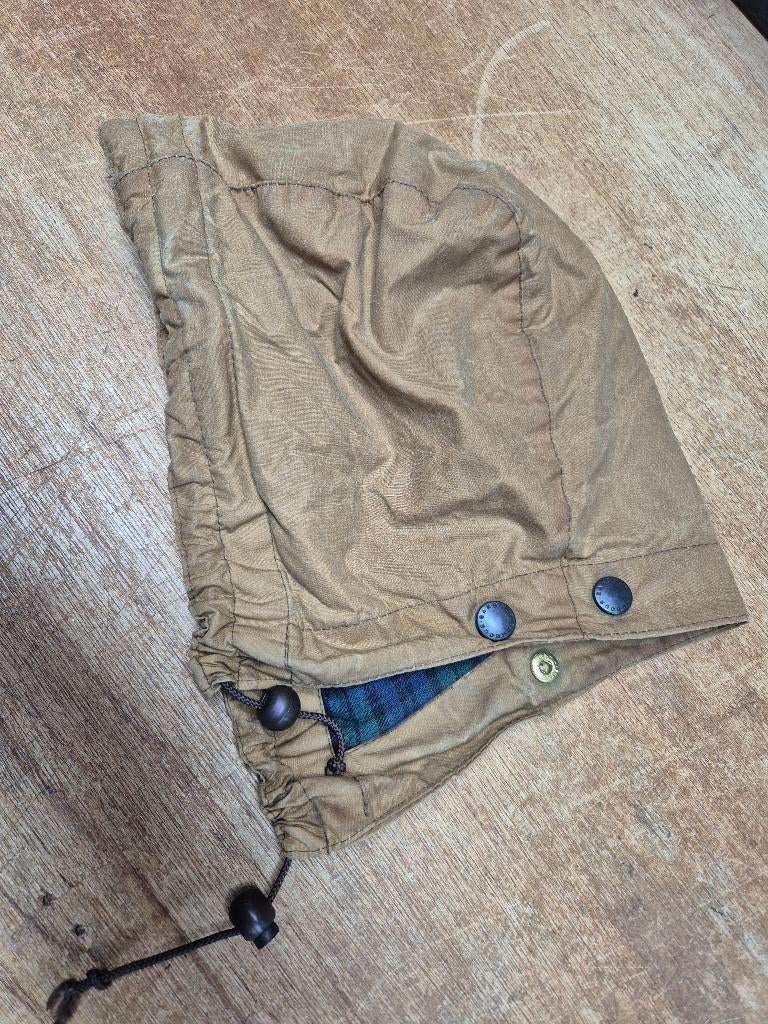 Barbour waxjas capuchon khaki, Overige maten, Ophalen of Verzenden, Gedragen, Overige kleuren