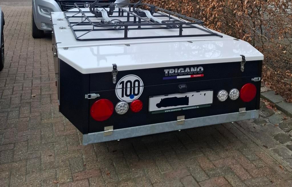 Trigano Itinèa vouwwagen, Ophalen