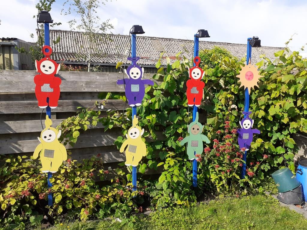 Teletubbies Feestpalen straatversiering incl verlichting, Ophalen, Zo goed als nieuw, Overige