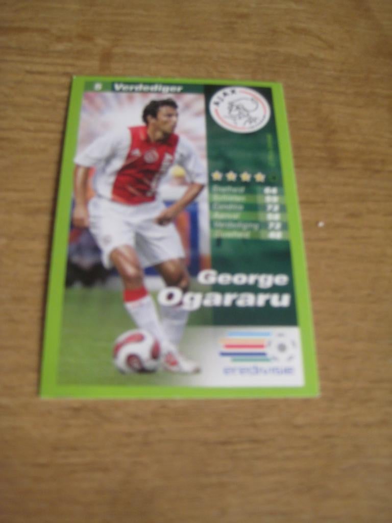 cards/kaarten world of sport eredivisie seizoen 07-08, Ophalen of Verzenden, Zo goed als nieuw, Overige binnenlandse clubs, Spelerskaart