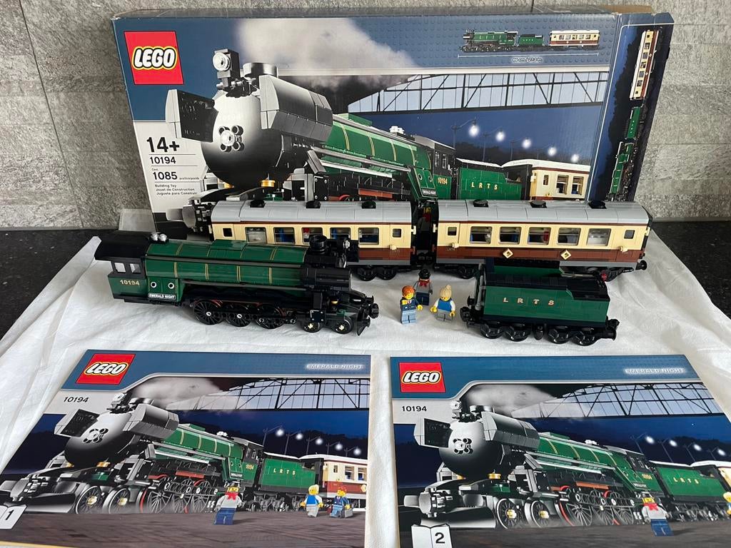 Lego Emerald Night Train 10194, Kinderen en Baby's, Speelgoed | Duplo en Lego, Ophalen of Verzenden, Zo goed als nieuw