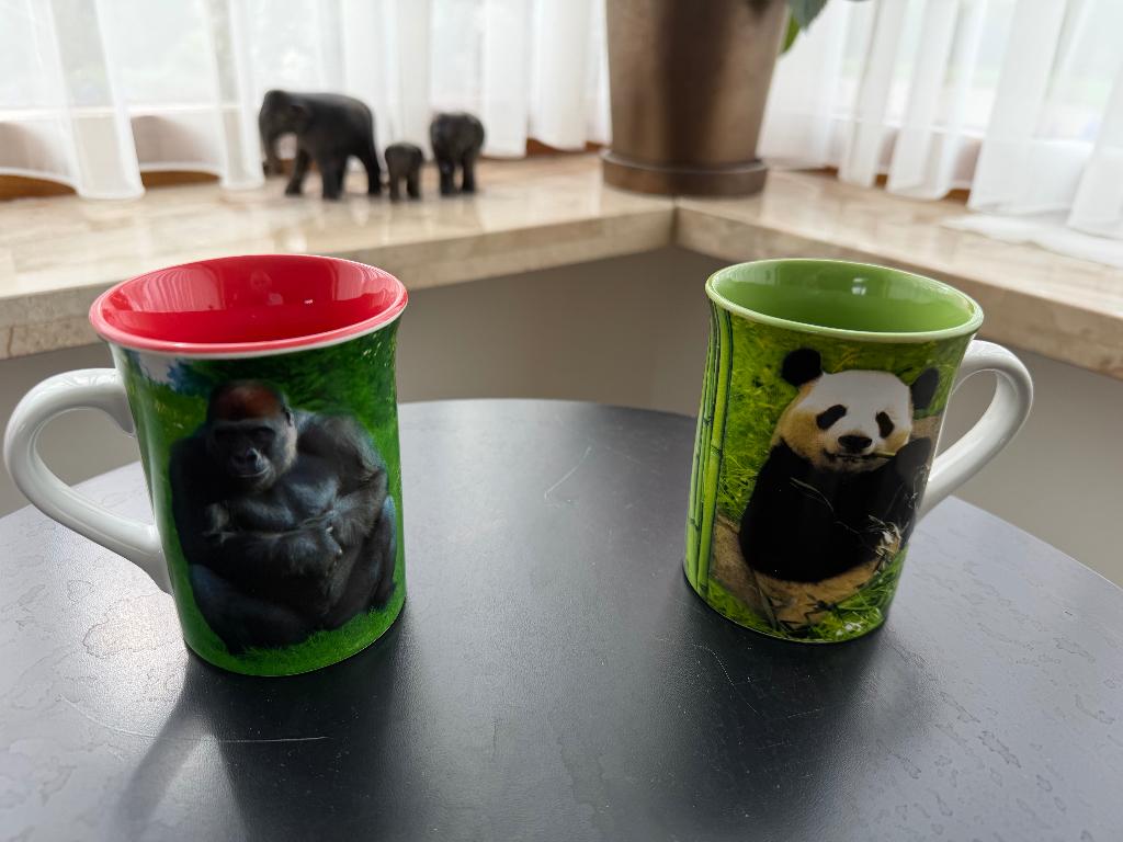 Nieuwe Wereld Natuur Fonds mokken., Nieuw, Ophalen of Verzenden, Overige stijlen, Kop(pen) en/of Schotel(s)
