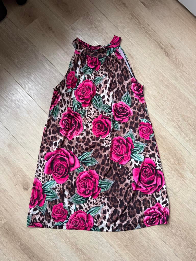 Travelstof halter zomerjurk, Ophalen of Verzenden, Overige kleuren