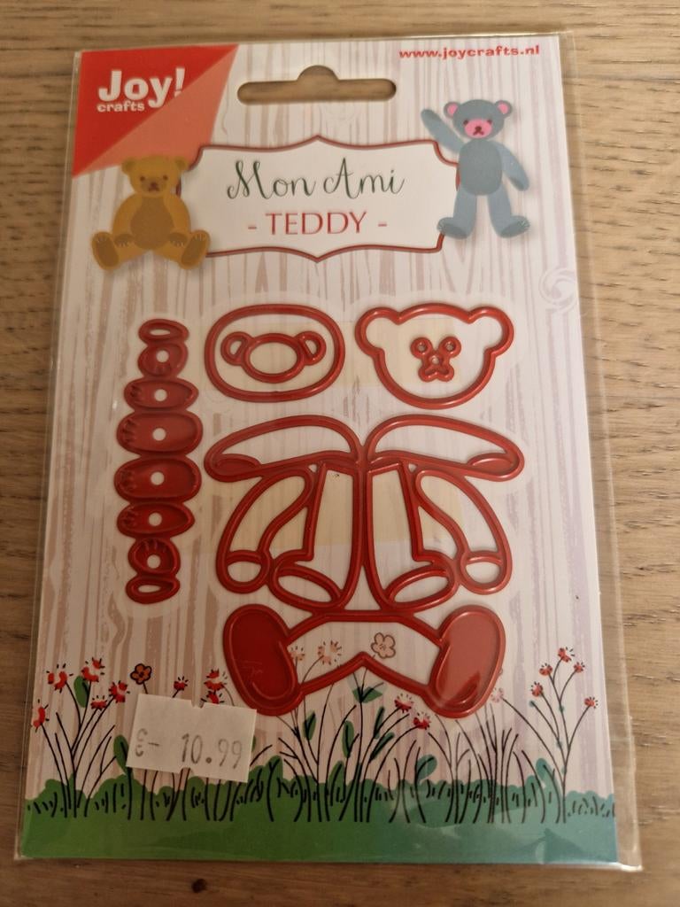 Joy Crafts Mon Ami Teddy de Beer snijmal - Nieuw, Ophalen of Verzenden, Nieuw