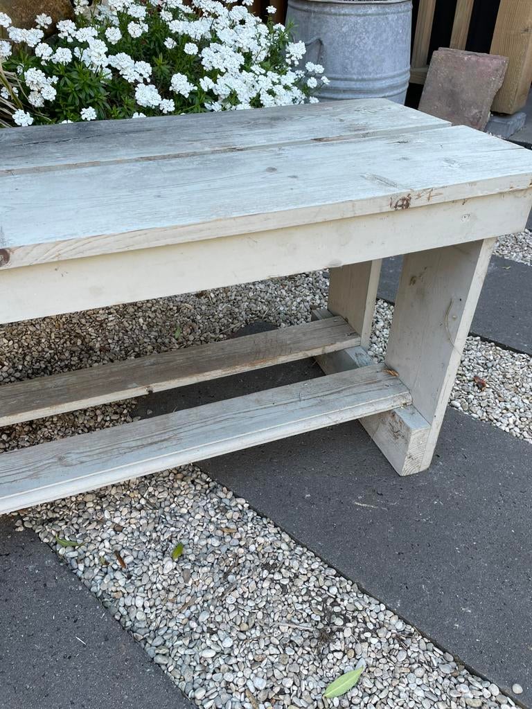 Gratis tuinbankje, Ophalen, Gebruikt, Hout