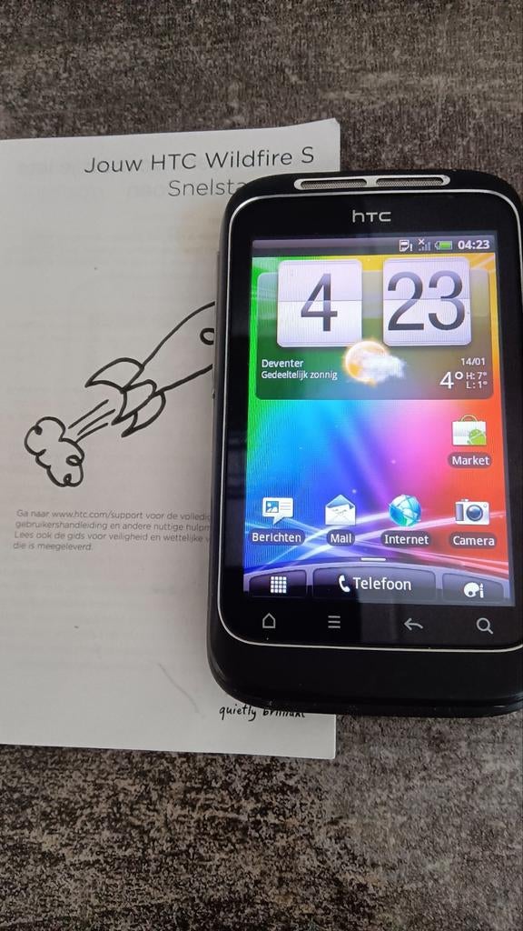 Te koop mobiel HTC, Telecommunicatie, Mobiele telefoons | HTC, Ophalen, 3 tot 6 megapixel, HTC
