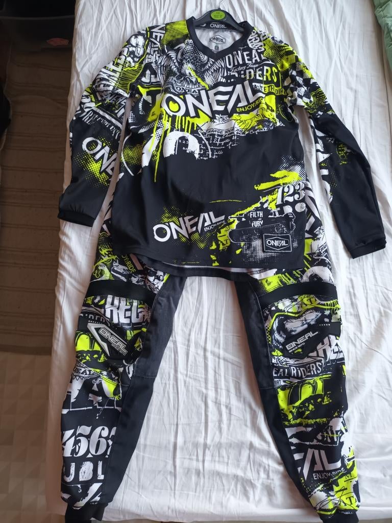 O'Neal BMX Cross Pak - Shirt XL, Broek Youth US 28", Ophalen, Gebruikt, Staal, O'Neal