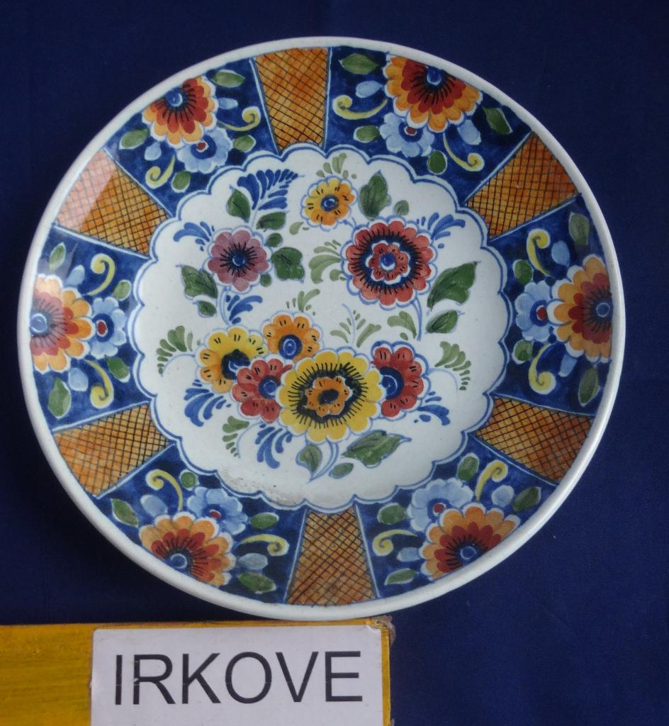 OUD DELFT PLATEEL BORD * Gesigneerd *, Antiek en Kunst, Verzenden