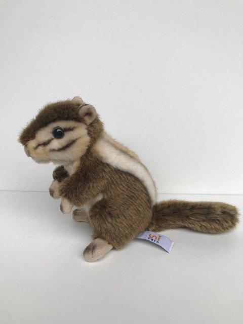 Chipmunk eekhoorn knuffel, Kinderen en Baby's, Speelgoed | Knuffels en Pluche, Zo goed als nieuw, Overige typen, Ophalen of Verzenden