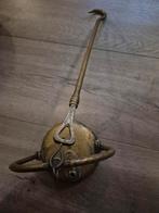 Antieke hangende olielamp, Antiek en Kunst, Ophalen of Verzenden