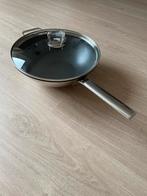 Villeroy & Boch Vivo wokpan, Ophalen of Verzenden, Zo goed als nieuw, Rvs, Wok