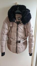 Wellensteyn Winterjas - Beige/Zwart - Maat L, Kleding | Dames, Jassen | Winter, Ophalen, Wellensteyn, Beige, Maat 42/44 (L)