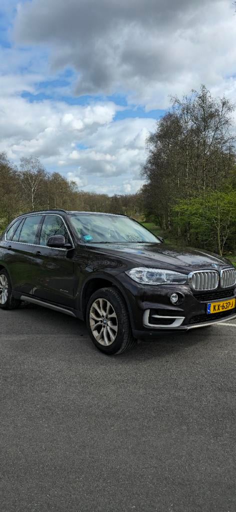 BMW X5 Xdrive 30D 2015, Auto's, Automaat, 2993 cc, Leder, Bruin