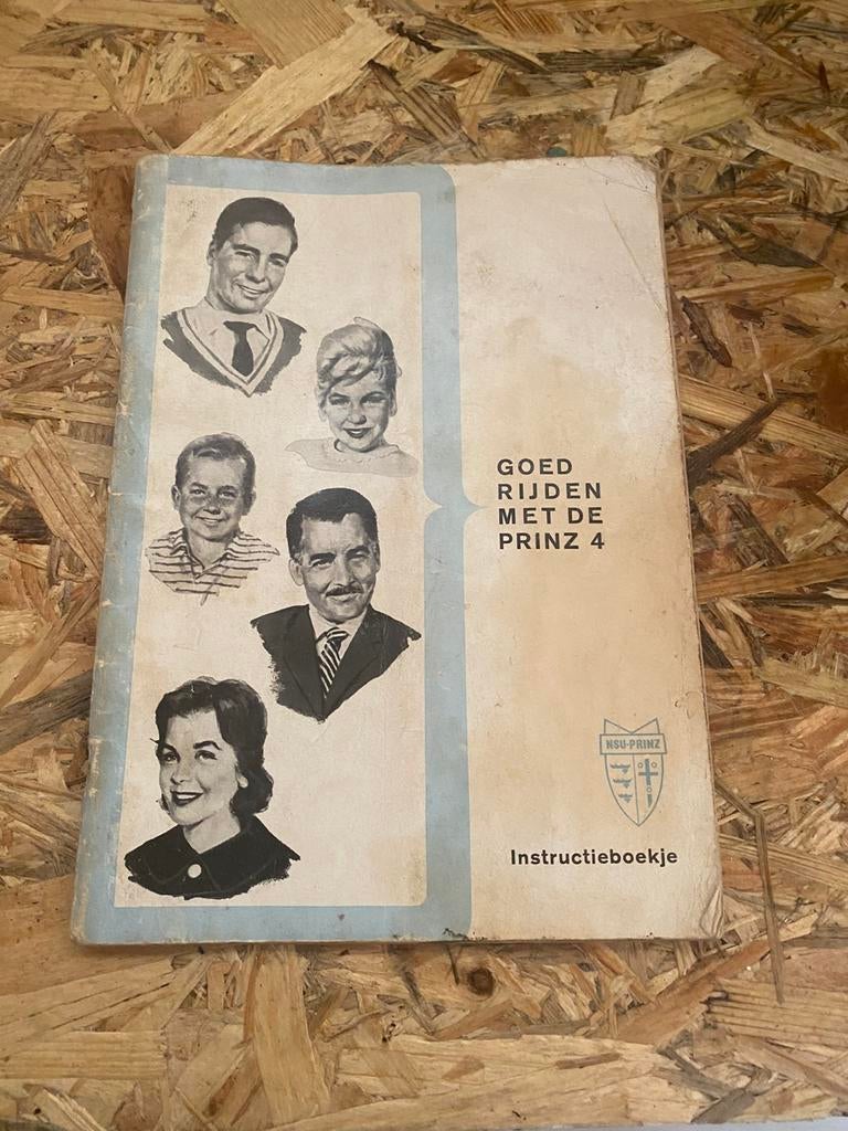 NSU Prinz4 instructieboekje, Ophalen of Verzenden