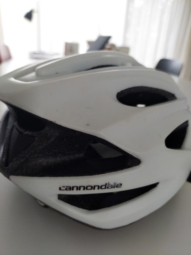 Cannondale Fietshelm Wit - Maat M (52-58 cm), M, Ophalen of Verzenden, Zo goed als nieuw, Cannondale