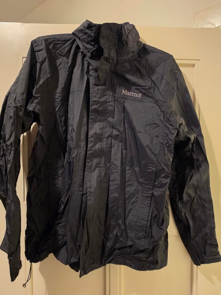 Marmot Precip Regenjas Maat L - 2-laags Zwart, Maat 52/54 (L), Marmot, Zwart, Ophalen of Verzenden