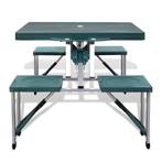 NIEUW | Picknickset picknicktafel campingtafel aluminium GRT, Tuin en Terras, Picknicktafels, Verzenden, Inklapbaar, Rechthoekig