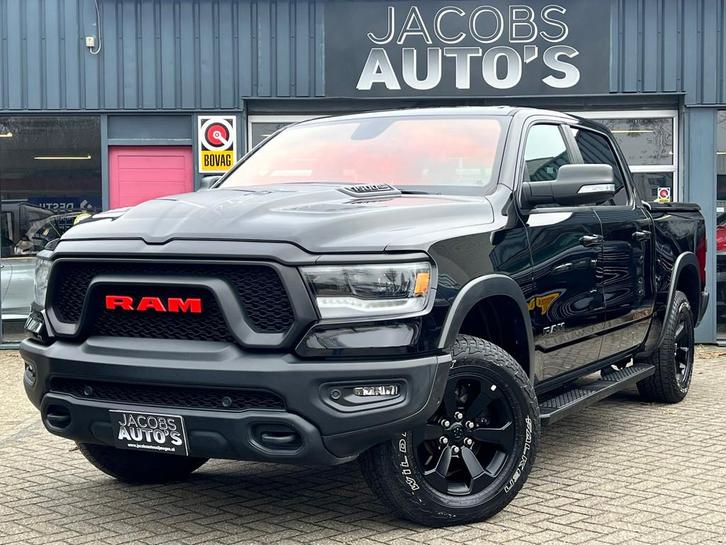 Dodge Ram 1500 5.7 V8 4x4 Crew Cab Rebel, Auto's, Dodge, Bedrijf, Te koop, RAM 1500, 4x4, ABS, Achteruitrijcamera, Airbags, Airconditioning