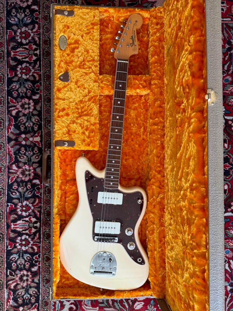 Fender American Original '60s Jazzmaster RW Olympic White, Ophalen, Gebruikt, Solid body, Fender