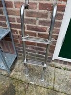 RVS zwemtrap Boot, Ophalen of Verzenden, Zo goed als nieuw, Zeilboot of Motorboot