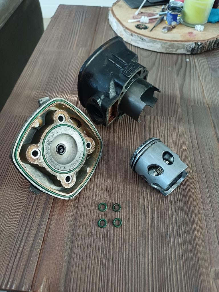 DR70 piaggio watergekoeld 2-takt, Ophalen of Verzenden, Zo goed als nieuw, Cilinder, Piaggio