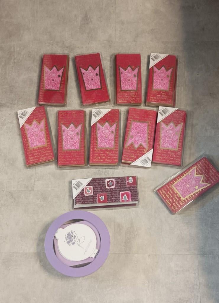 partijtje kerstkaarten allemaal nieuw in verpakking, Ophalen of Verzenden, Nieuw